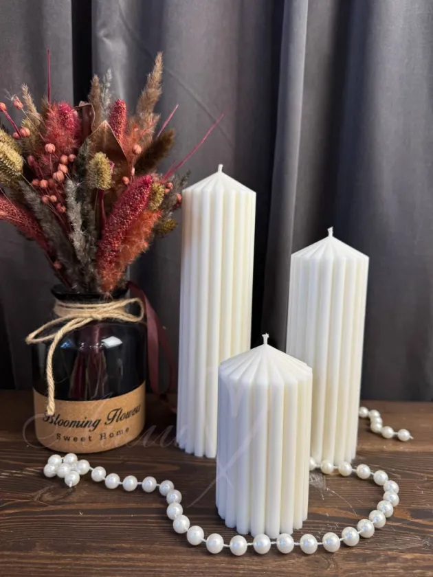 Аромасвеча рельефная 13 см