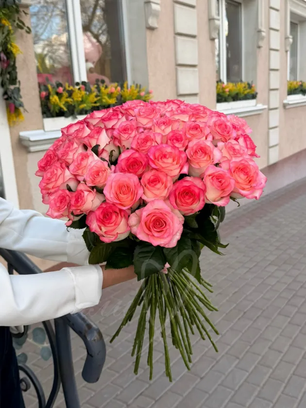 Букет из 51 роз «Водевиль