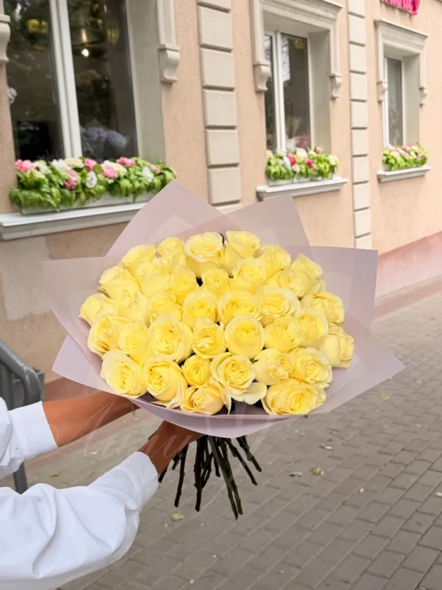 Букет из роз «Жемчужина»