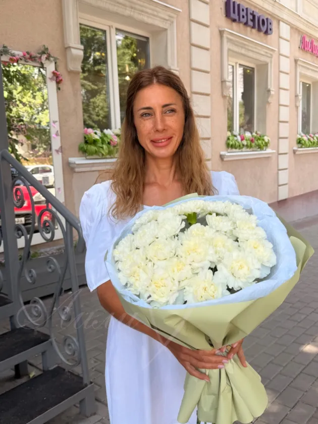 Букет из гвоздики «Майское утро»