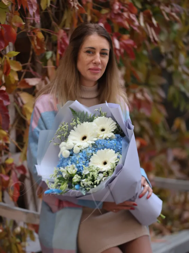 Букет из гербер «Приятное мгновение»