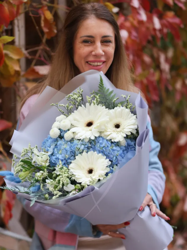 Букет из гербер «Приятное мгновение»