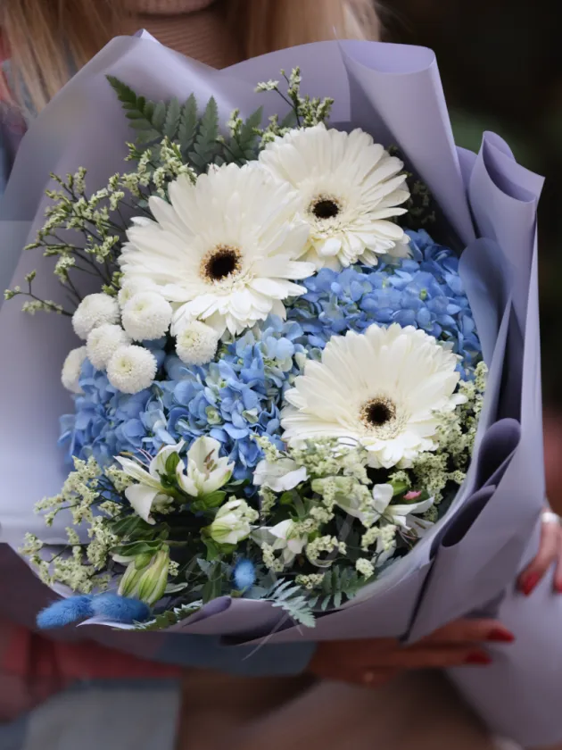 Букет из гербер «Приятное мгновение»