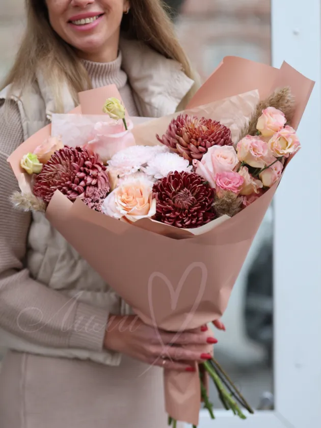 Букет сборный «Бархатный день»