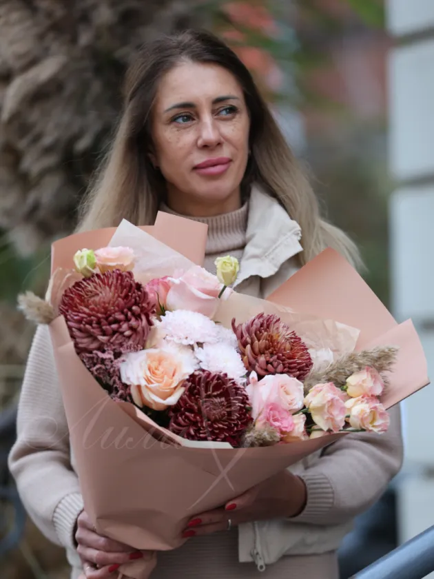 Букет сборный «Бархатный день»