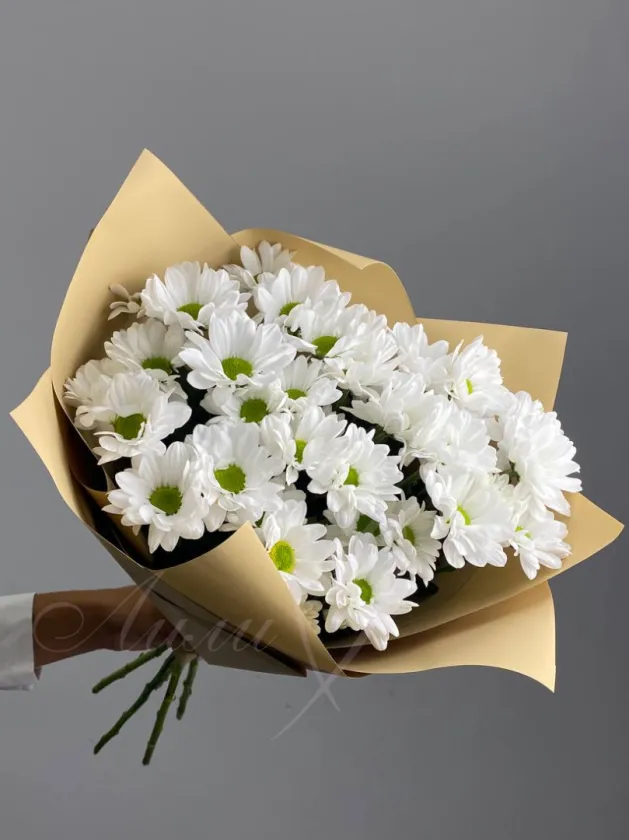 Букет из хризантем «Летнее счастье»