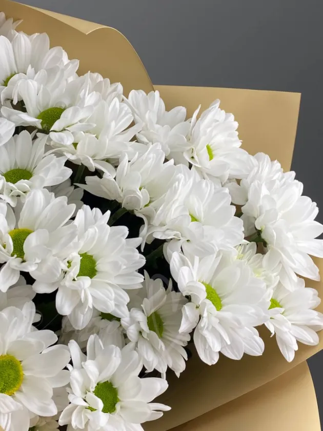 Букет из хризантем «Летнее счастье»