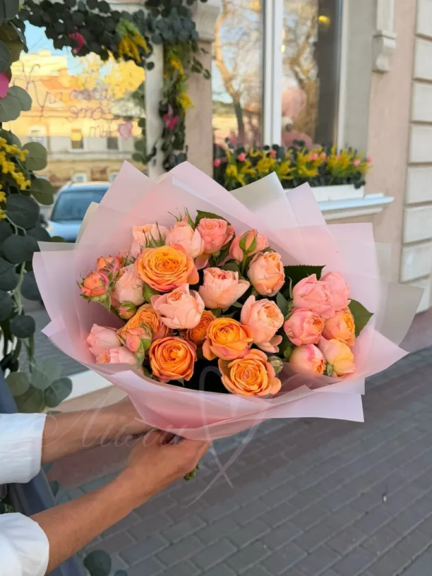 Букет из роз  «Монро»