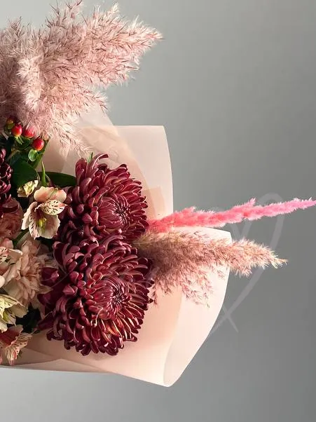 Букет из хризантем «Элизабет»