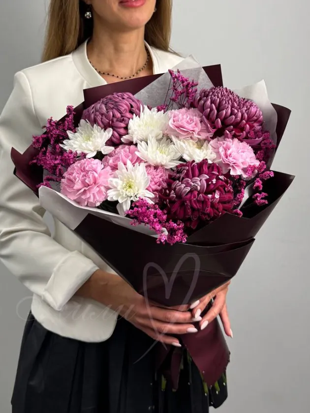 Букет сборный «Маршмеллоу»