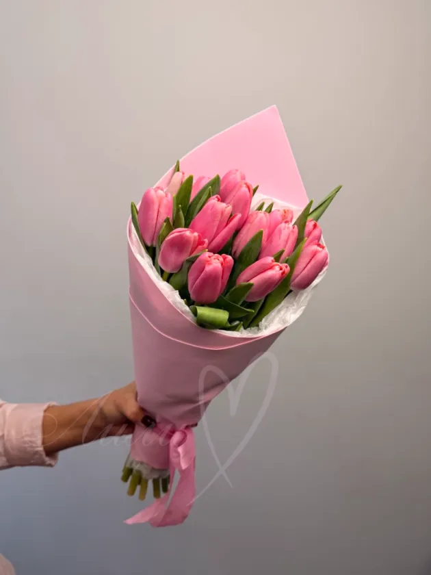 Букет  из тюльпанов «Воздушный десерт»