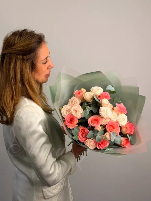 Букет из роз «Милашка»