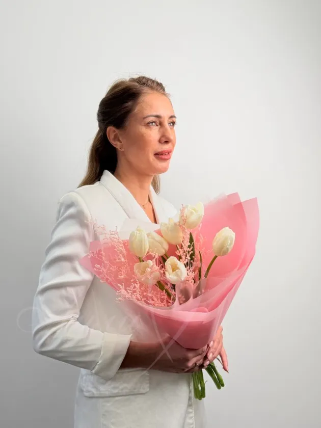 Букет  из тюльпанов «Капелька»