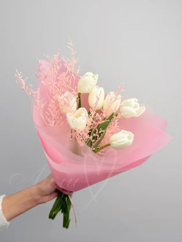 Букет  из тюльпанов «Капелька»