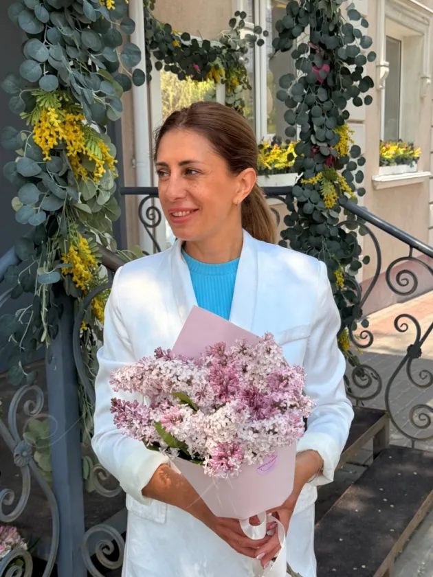Букет «Сиреневое счастье»