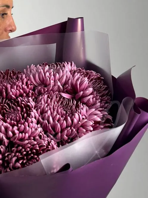 Букет из хризантем «Милый»