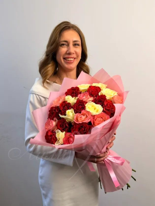 Букет из роз «Впечатление»