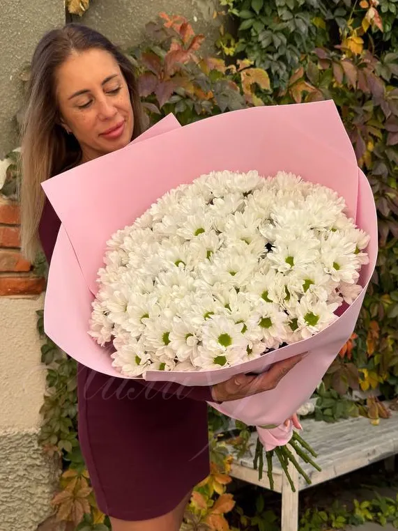 Букет из хризантемы «Элеонора»