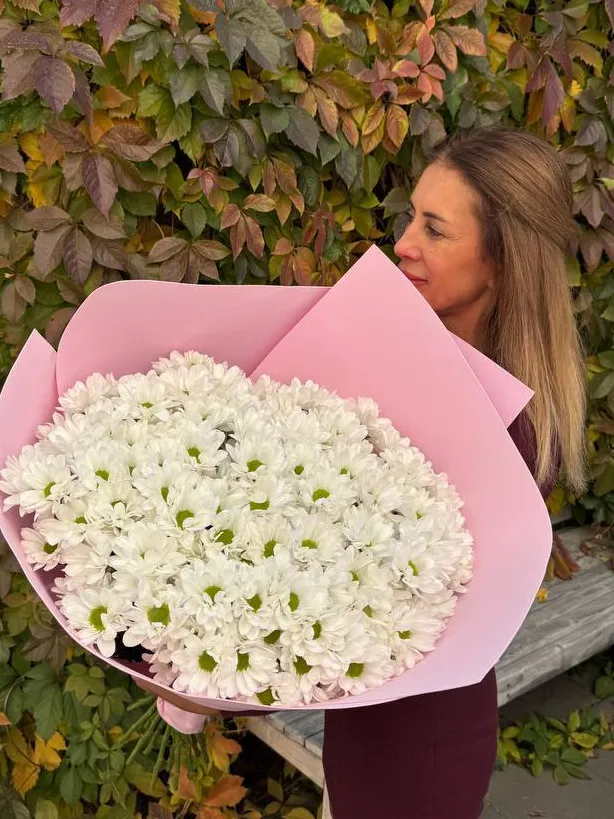 Букет из хризантемы «Элеонора»