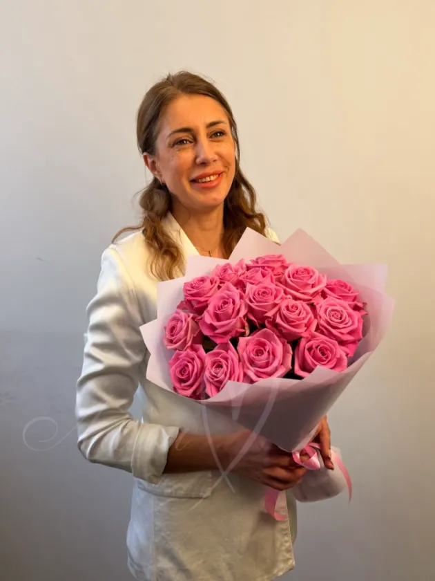 Букет из роз «Аква»