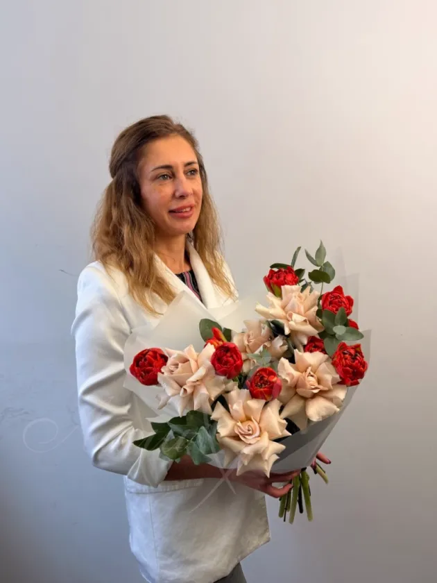 Букет «Весенний закат»