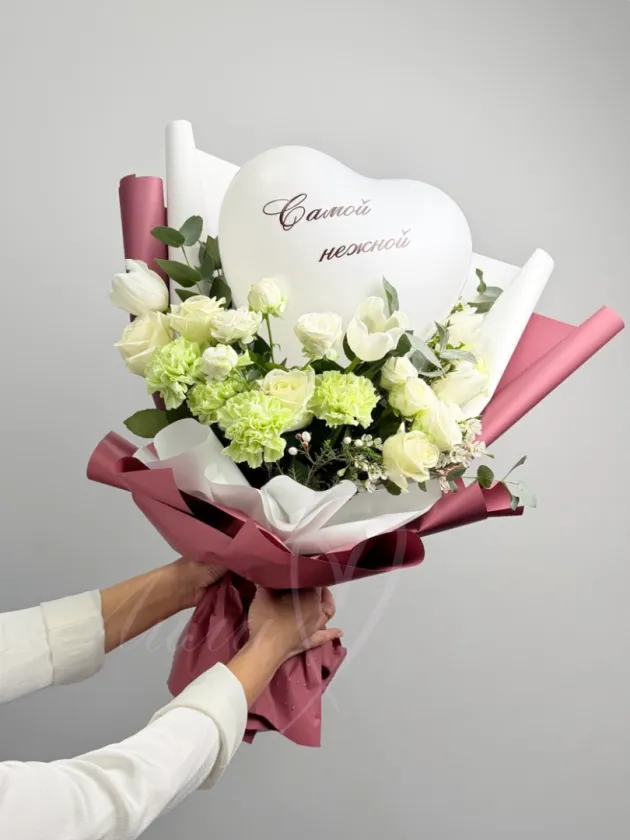 Букет сборный «Сердце»