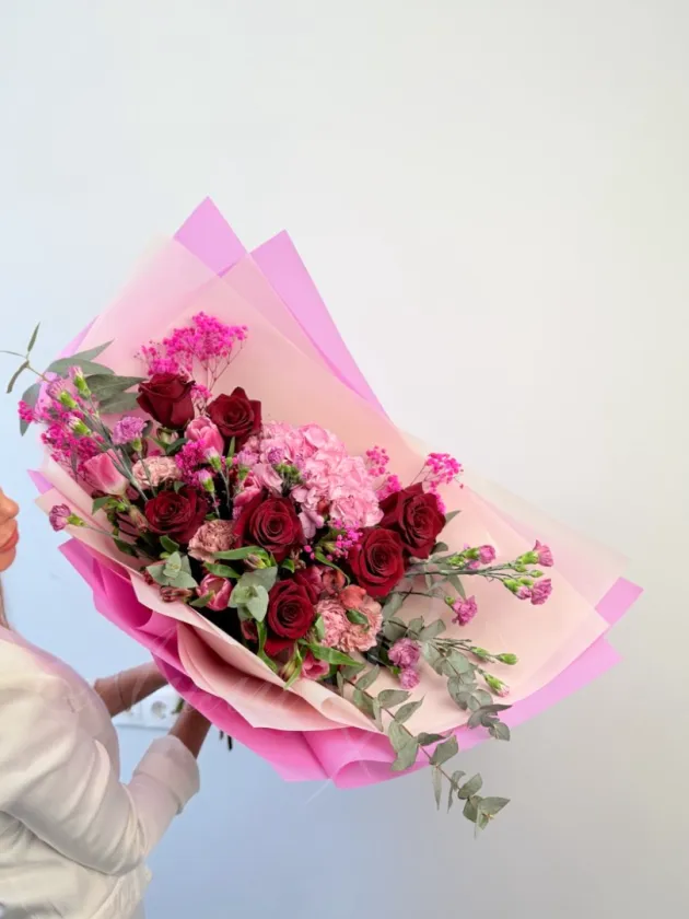 Букет сборный  «Минуты счастья»