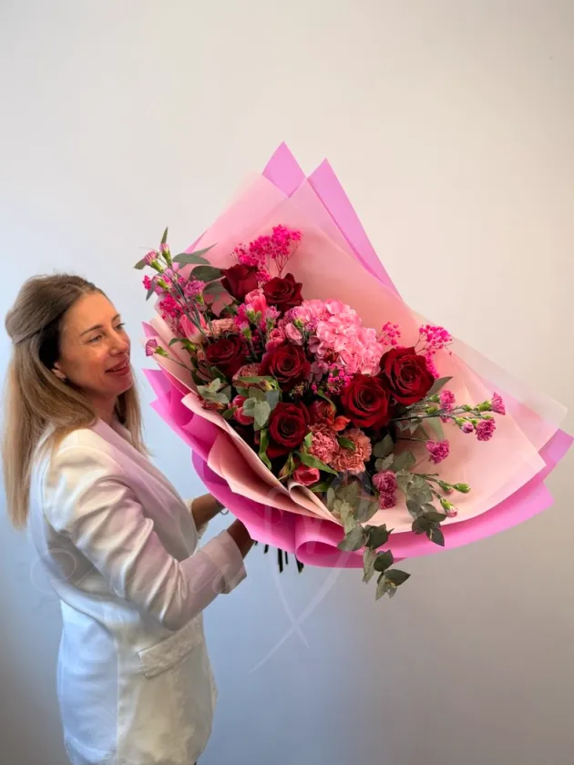 Букет сборный  «Минуты счастья»