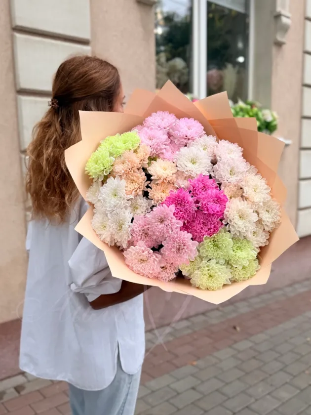 Букет из гвоздик «Летний привет»