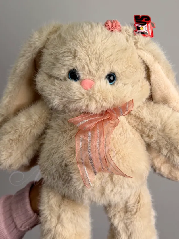 Мягкая игрушка «Бежевый зайчонок»