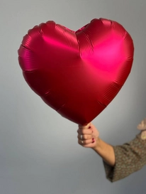 Шар фольга сердце малиновое от интернет-магазина «» в 