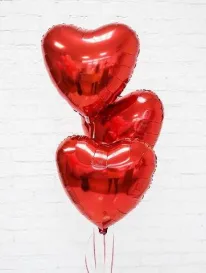 Фонтан из  красных сердец от интернет-магазина «» в 