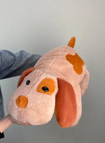 Мягкая игрушка &laquo;Пес с пледом&raquo; от интернет-магазина цветов в 