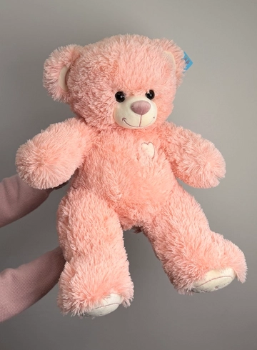 Мишка с сердечком от интернет-магазина цветов в 