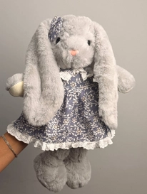 Мягкая игрушка &laquo;Зайка в сером платье&raquo; от интернет-магазина «» в 