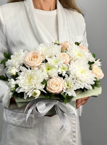 Сборная композиция «Зефирка» от интернет-магазина цветов в 