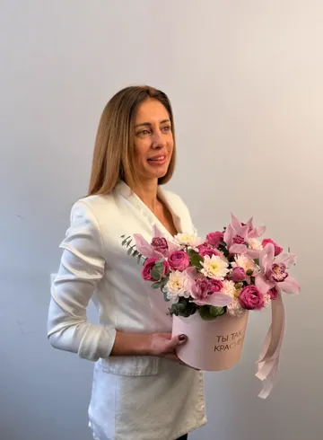 Композиция &laquo;Розовый восход&raquo; от интернет-магазина цветов в 