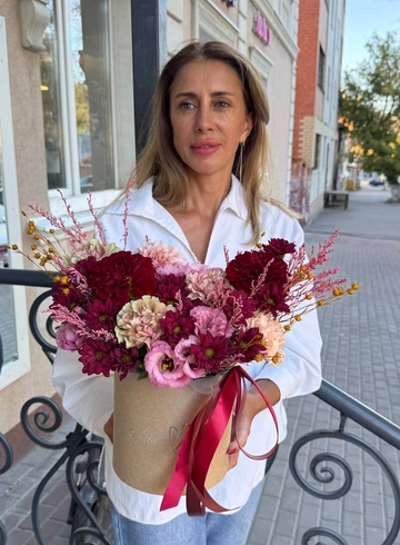 Сборная композиция «Яркий момент» от интернет-магазина цветов в 