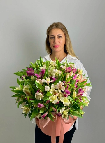 Композиция &laquo;Бэлль&raquo; от интернет-магазина цветов в 