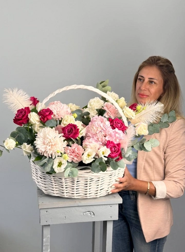 Композиция «В сеердце ангела» от интернет-магазина цветов в 