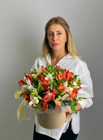 Композиция &laquo;Летний Вечер&raquo; от интернет-магазина цветов в 