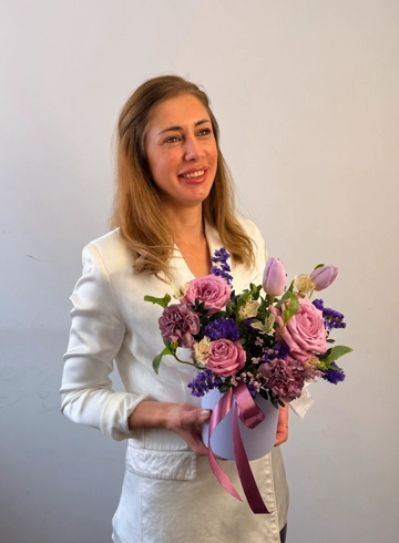 Композиция &laquo;Нежное облачко&raquo; от интернет-магазина цветов в 