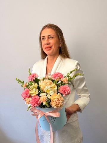 Композиция &laquo;Нежное облачко&raquo; от интернет-магазина цветов в 