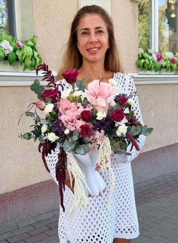 Композиция &laquo;Славия&raquo; от интернет-магазина цветов в 