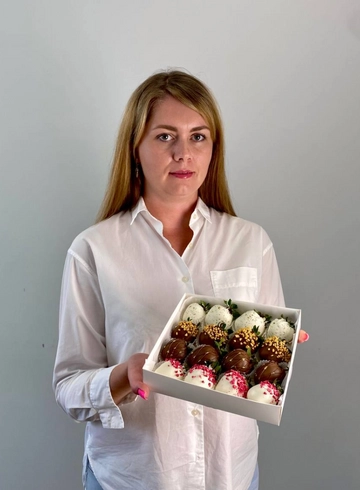 Клубника в шоколаде от интернет-магазина цветов в 
