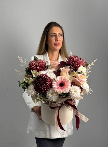 Композиция  «Милой» от интернет-магазина цветов в 