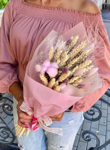 Букет &laquo;Розовый закат&raquo; от интернет-магазина цветов в 