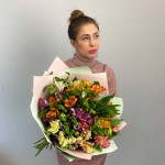Роза «Аваланж» 50 см от интернет-магазина «Лили»в Саратове