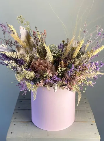 Композиция из сухоцветов &laquo;Добро&raquo; от интернет-магазина цветов в 