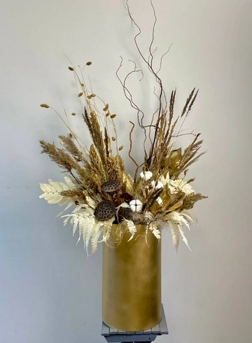 Композиция для интерьера «Белая ночь» от интернет-магазина цветов в 